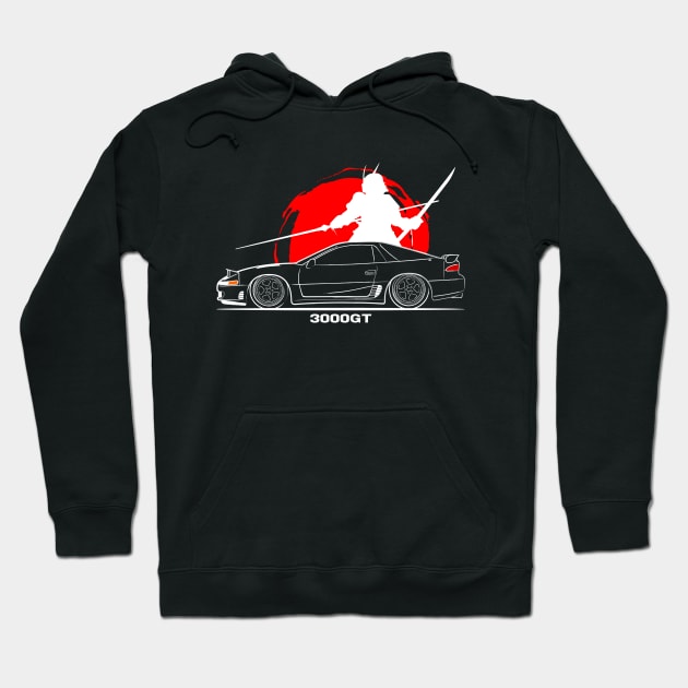 Samurai 3000GT Hoodie by turboosted